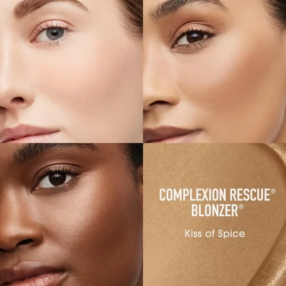NIB BareMinerals Complexion Rescue Blonzer Blush Kiss Of Spice Bronze